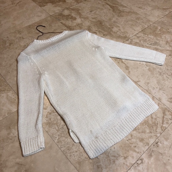 Ann Taylor White Anchor Sweater Size Small - Picture 11 of 14